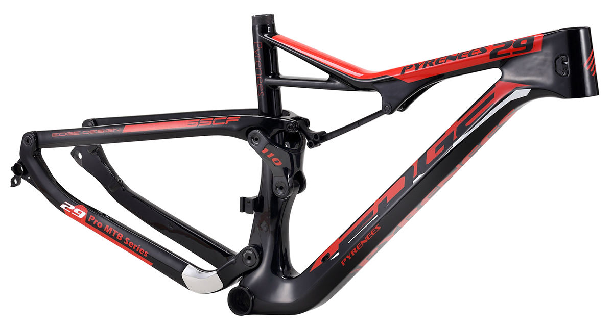carbon mtb frameset
